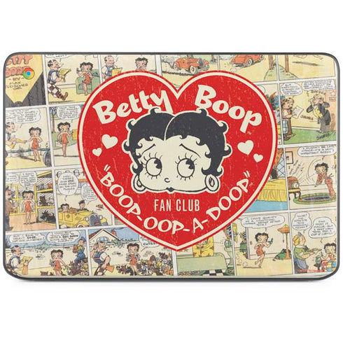 Betty Boop Comic Strip HP Chromebook Skin