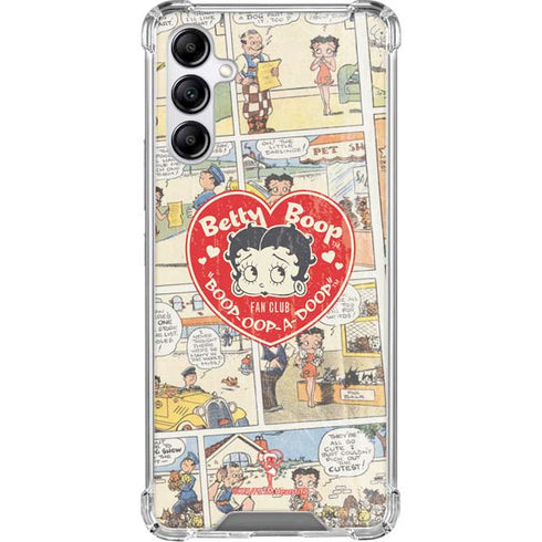 Betty Boop Comic Strip Gabb Phone 4 Clear Case