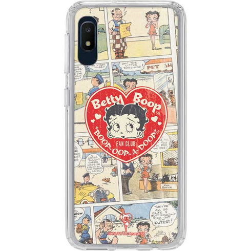 Betty Boop Comic Strip Galaxy Cases