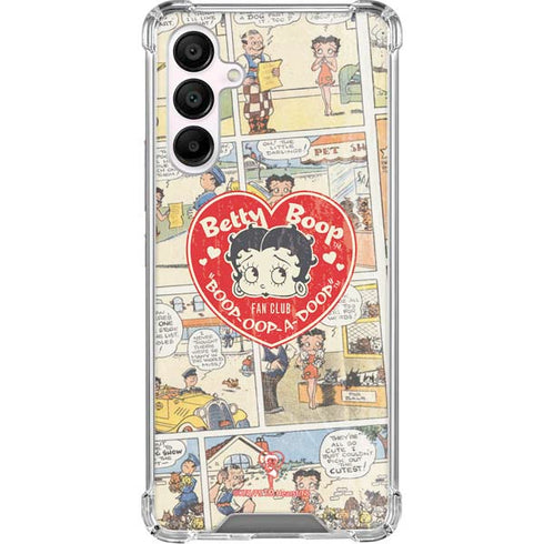 Betty Boop Comic Strip Galaxy A16 5G Clear Case