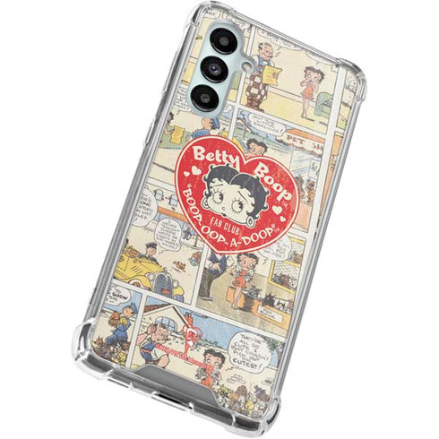 Betty Boop Comic Strip Galaxy A16 5G Clear Case