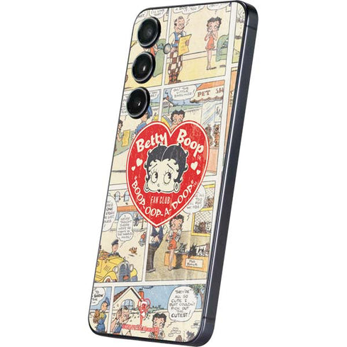 Betty Boop Comic Strip Galaxy A16 5G Skin