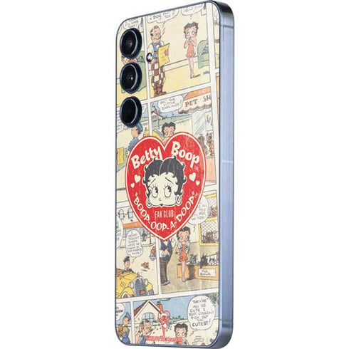 Betty Boop Comic Strip Galaxy A35 5G Skin