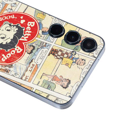 Betty Boop Comic Strip Galaxy A35 5G Skin