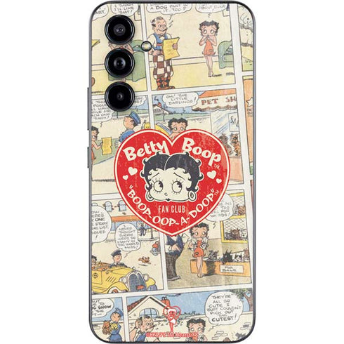 Betty Boop Comic Strip Galaxy A54 5G Skin