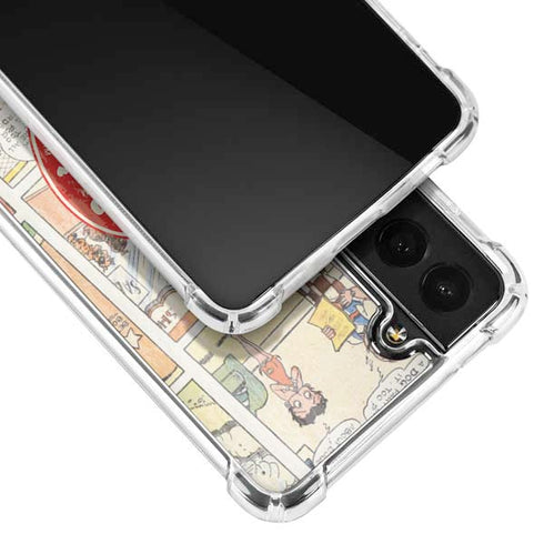 Betty Boop Comic Strip Galaxy S22 Clear Case
