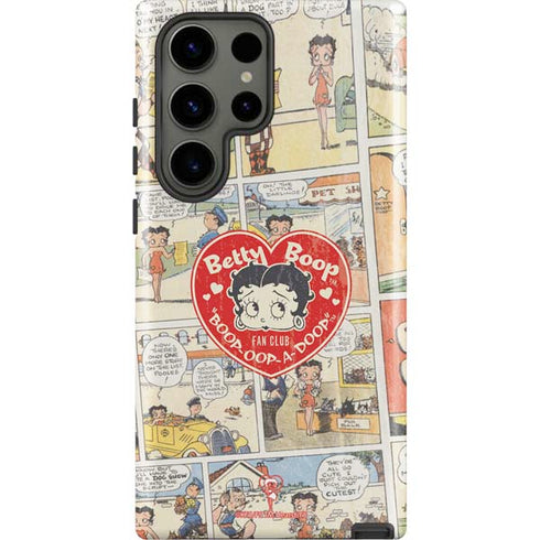 Betty Boop Comic Strip Galaxy S23 Ultra Pro Case