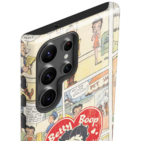 Betty Boop Comic Strip Galaxy S23 Ultra Pro Case