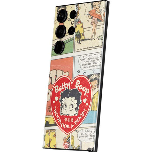 Betty Boop Comic Strip Galaxy Skins