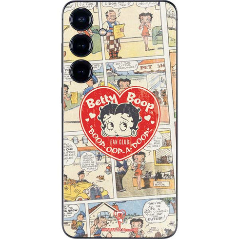 Betty Boop Comic Strip Galaxy S24 Skin
