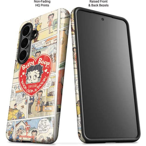 Betty Boop Comic Strip Galaxy S26 Impact Case