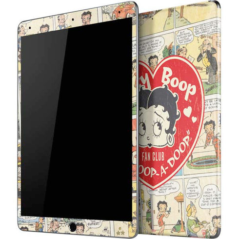 Betty Boop Comic Strip iPad Skins