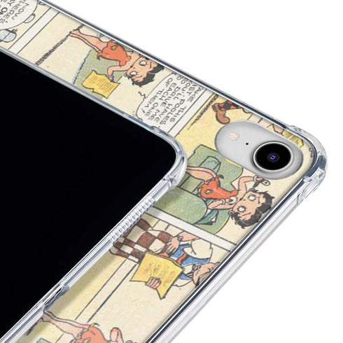 Betty Boop Comic Strip iPad 11th Gen (2025) Clear Case