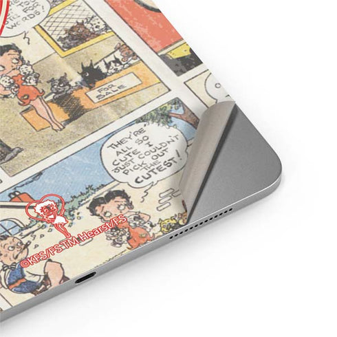 Betty Boop Comic Strip Apple iPad Air Skin