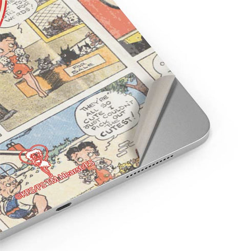 Betty Boop Comic Strip iPad Pro 13in M4 (2024) Skin