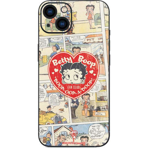 Betty Boop Comic Strip iPhone Skins