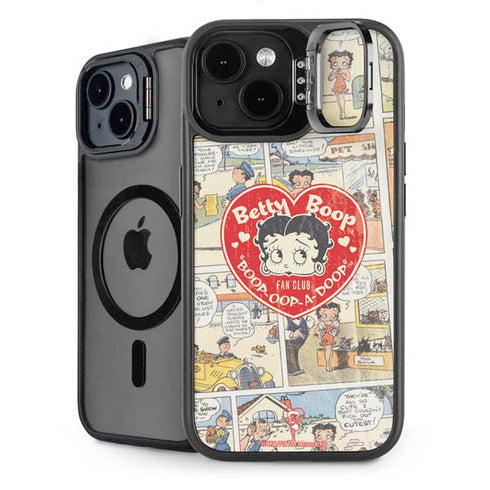 Betty Boop Comic Strip iPhone 15 Kickstand Case
