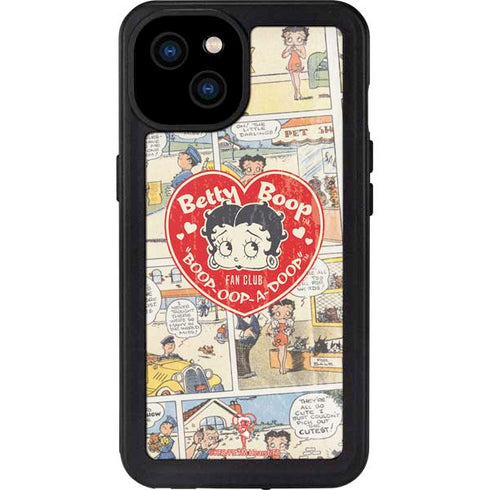 Betty Boop Comic Strip iPhone 15 Plus Waterproof Case