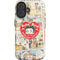 Betty Boop Comic Strip iPhone 16 Plus Impact Case