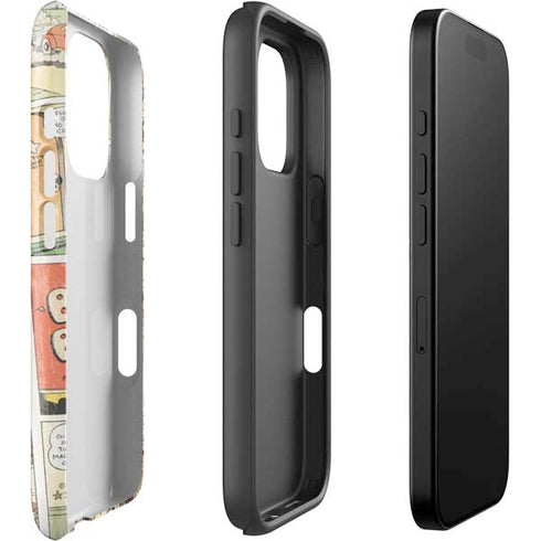 Betty Boop Comic Strip iPhone 16 Pro Impact Case