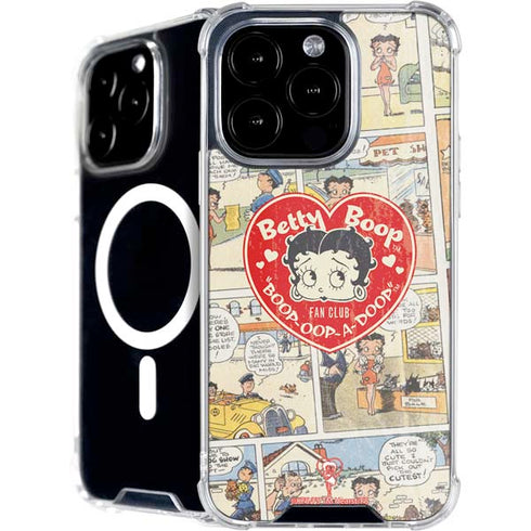 Betty Boop Comic Strip iPhone 16 Pro Max MagSafe Case