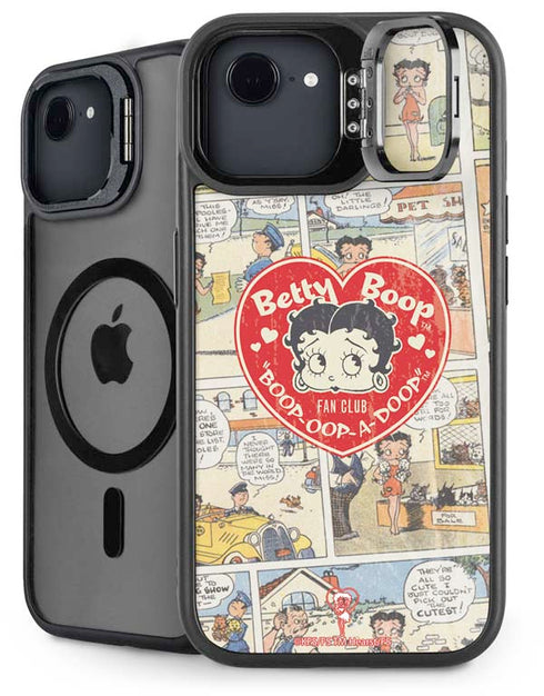 Betty Boop Comic Strip iPhone 16e Kickstand Case