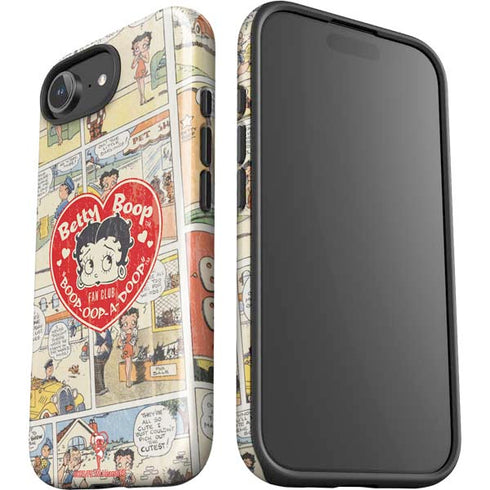 Betty Boop Comic Strip iPhone 16e Impact Case