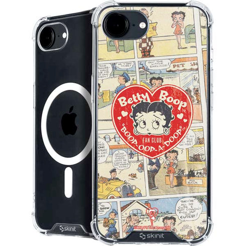 Betty Boop Comic Strip iPhone 16e MagSafe Case