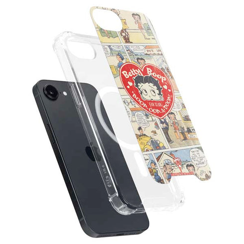 Betty Boop Comic Strip iPhone 16e MagSafe Case