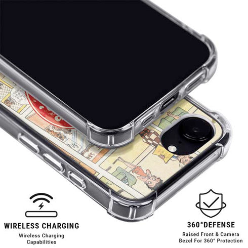 Betty Boop Comic Strip iPhone 16e MagSafe Case