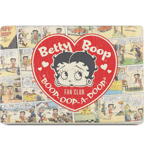 Betty Boop Comic Strip MacBook Skins