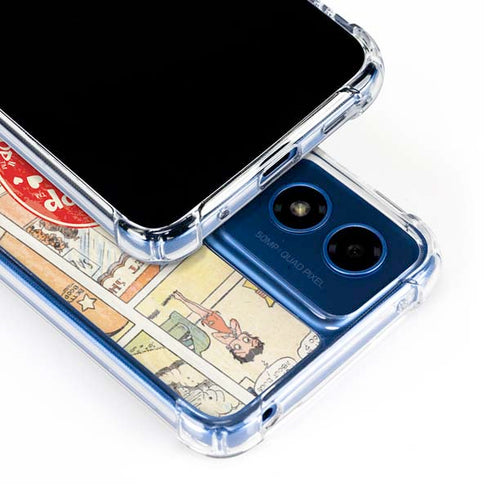 Betty Boop Comic Strip Moto G Play 4G (2024) Clear Case
