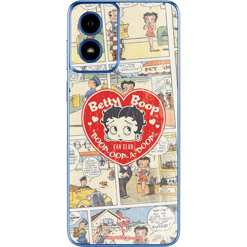 Betty Boop Comic Strip Moto G Play 4G (2024) Skin