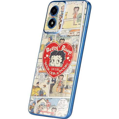 Betty Boop Comic Strip Moto G Play 4G (2024) Skin