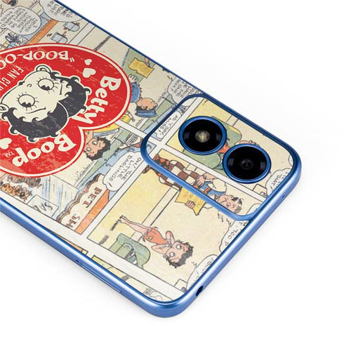 Betty Boop Comic Strip Moto G Play 4G (2024) Skin