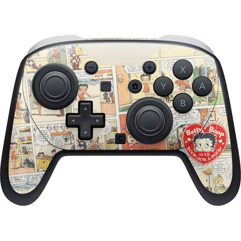 Betty Boop Comic Strip Nintendo Skins
