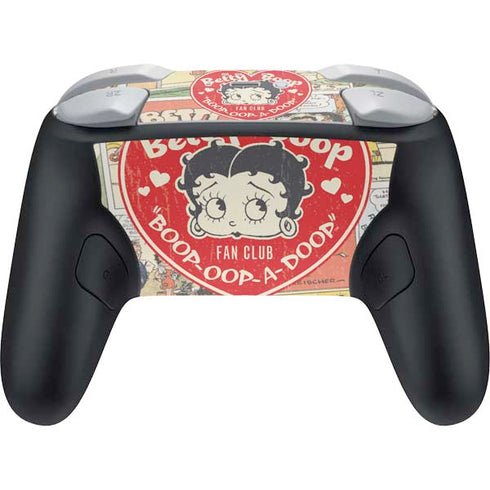 Betty Boop Comic Strip Nintendo Switch 2 (2025) Pro Controller Skin