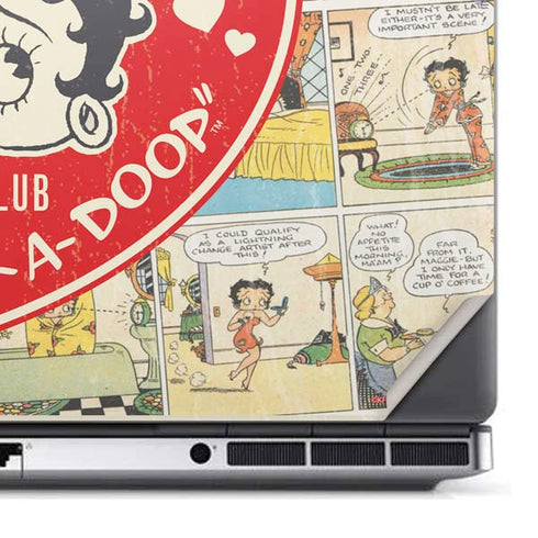 Betty Boop Comic Strip Dell Precision Skin