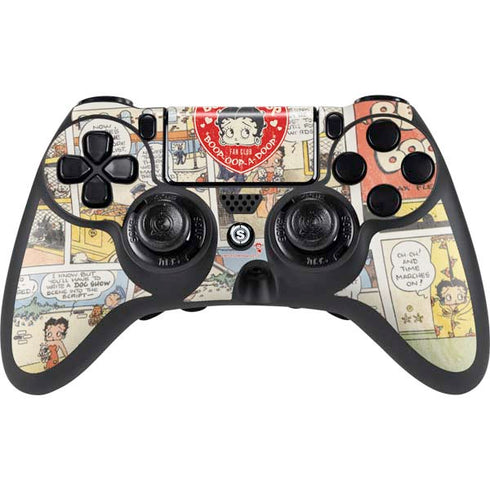 Betty Boop Comic Strip PlayStation PS4 Skins