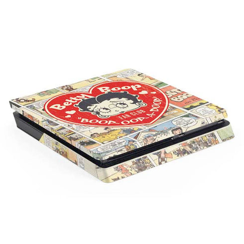 Betty Boop Comic Strip PlayStation PS4 Skins