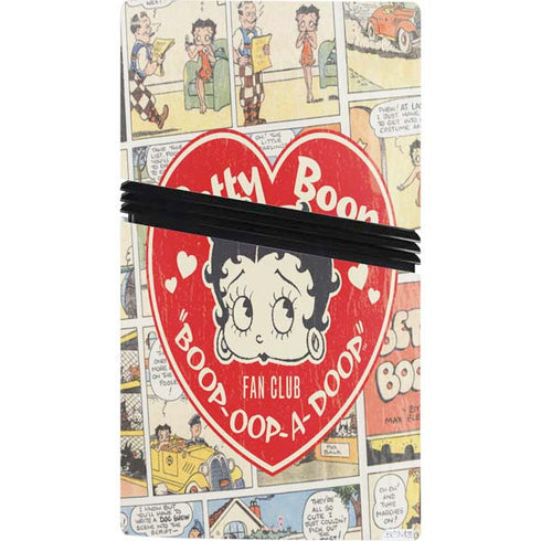 Betty Boop Comic Strip PS5 Pro Console Skin