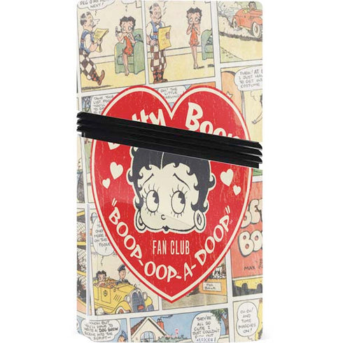 Betty Boop Comic Strip PS5 Pro Disk Bundle Skin