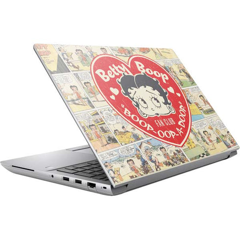 Betty Boop Comic Strip HP ZBook Fury 16 G10 Skin