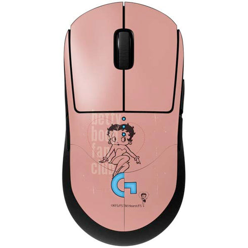 Betty Boop Fan Club G Pro Wireless Gaming Mouse Skin