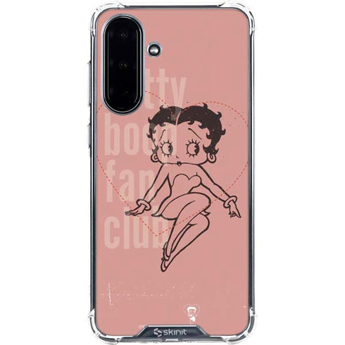 Betty Boop Fan Club Galaxy A36 5G Clear Case