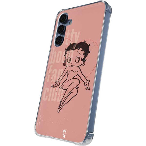 Betty Boop Fan Club Galaxy A55 5G Clear Case