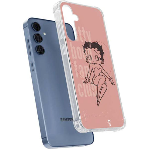 Betty Boop Fan Club Galaxy A55 5G Clear Case