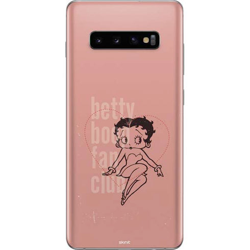 Betty Boop Fan Club Galaxy S10 Plus Skin