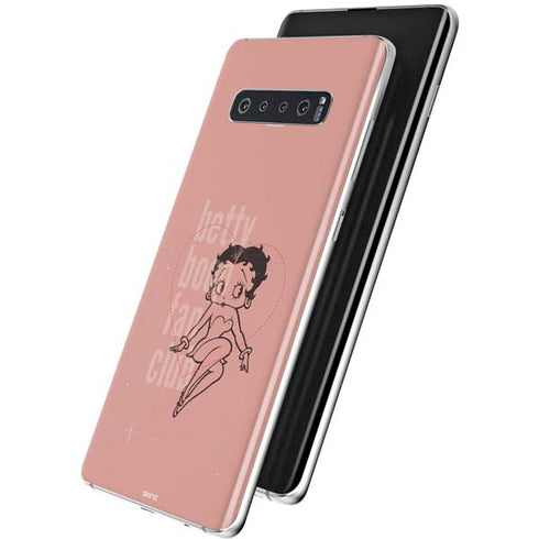 Betty Boop Fan Club Galaxy S10 Skin