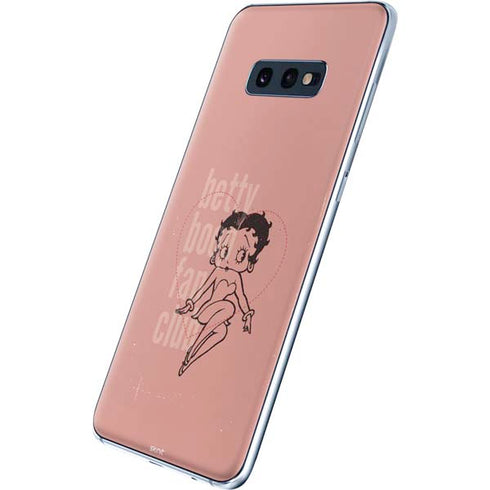Betty Boop Fan Club Galaxy S10e Skin